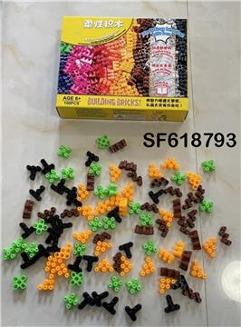 小制作衍生软胶积木(100PCS)
