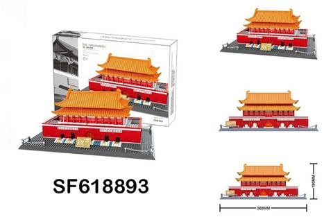中国北京天安门拼装积木